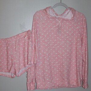 TART Intimates 2 pc Mila Hoodie & Short Set Size L